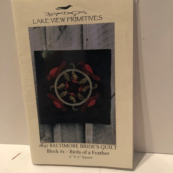 Twelve LAKE VIEW PRIMATIVES quilt patterns. All intact and ready for you to use - Picture 2 of 14